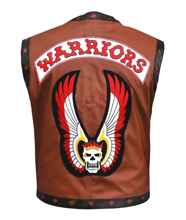 James Remar Warriors Leather Vest